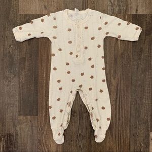 Kate Quinn Apple Pointelle Footie